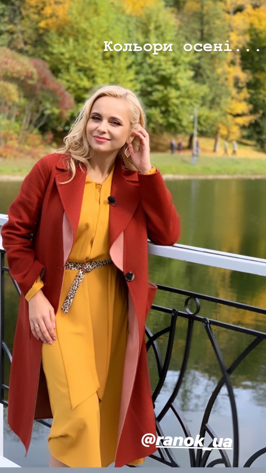 Лілія Ребрик захопила яскравим образом в улюбленому місці Києва