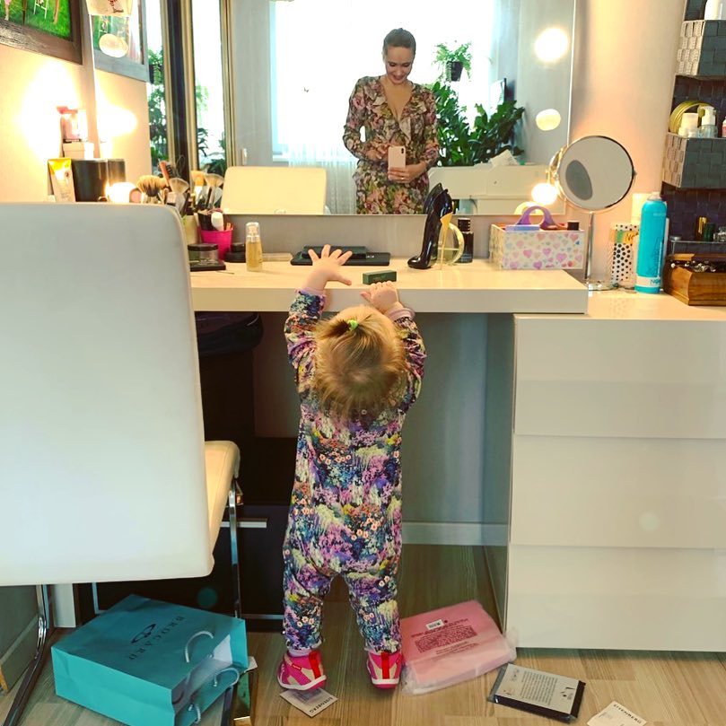 Лилия Ребрик с Полиной