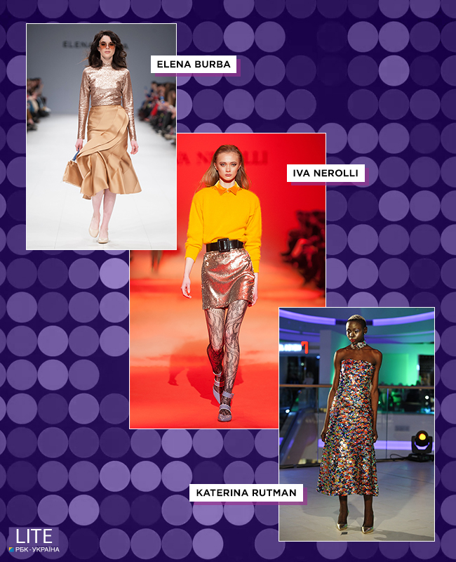 Вечернее платье в пайетках