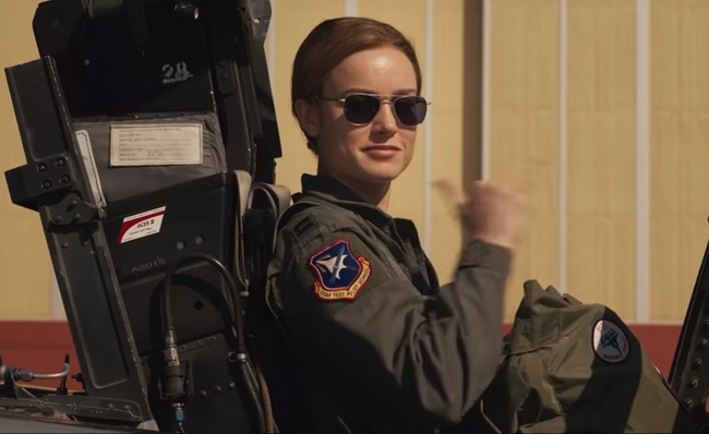 Брі Ларсон у фільмі "Капітан Марвел"