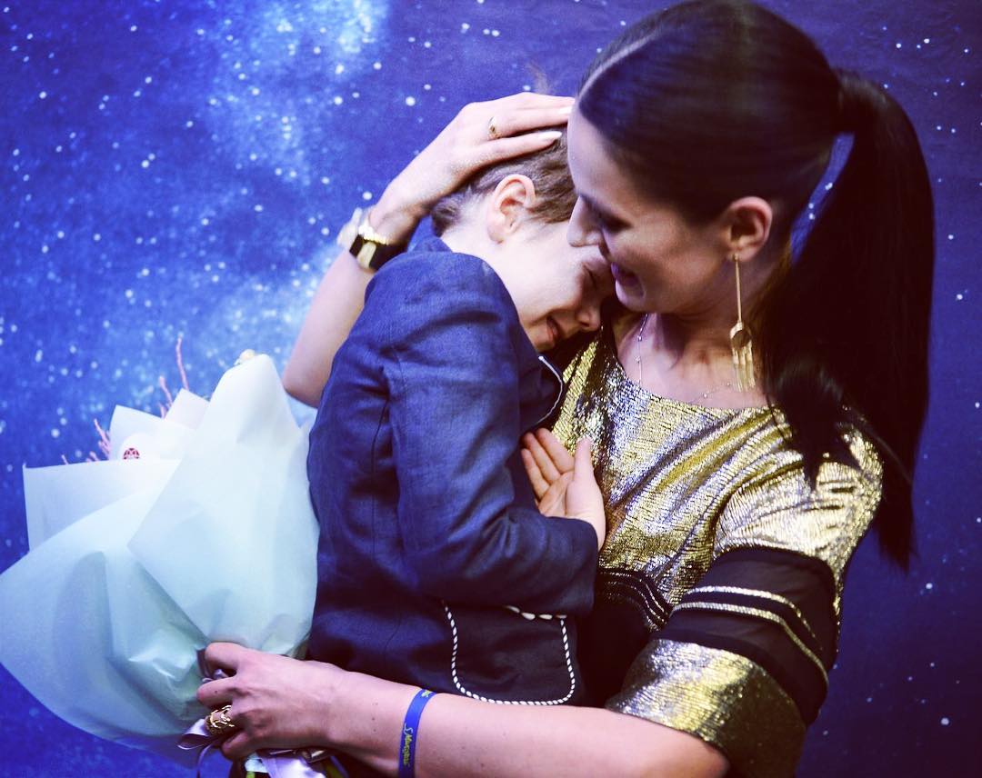 Наш артист: Маша Ефросинина рассказала о талантах 4-летнего сына