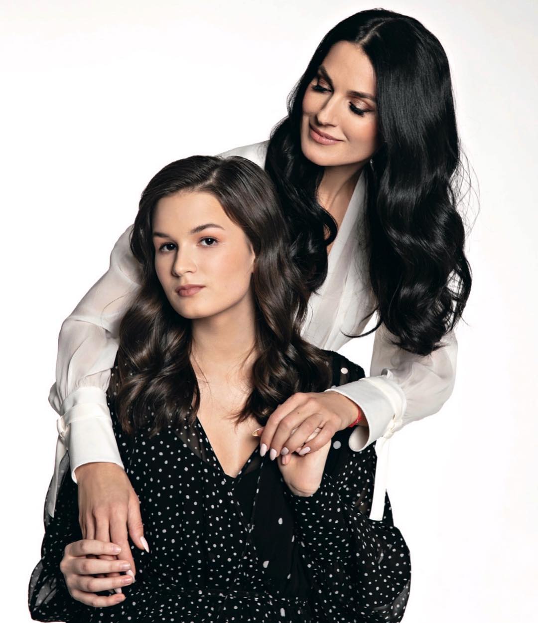 Маша Ефросинина с дочкой Наной