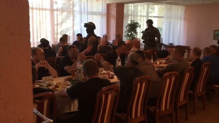 СБУ затримала 106 кримінальних &quot;авторитетів&quot; на похоронах &quot;злодія в законі&quot;