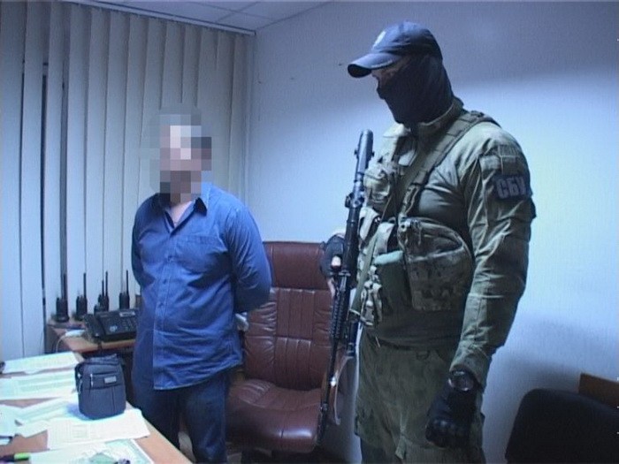СБУ задержала подполполковника за взяточничество