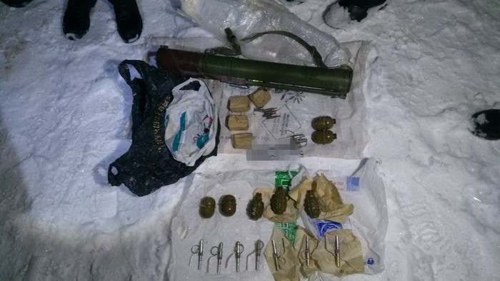 СБУ блокировала поступления оружия и боеприпасов из зоны АТО