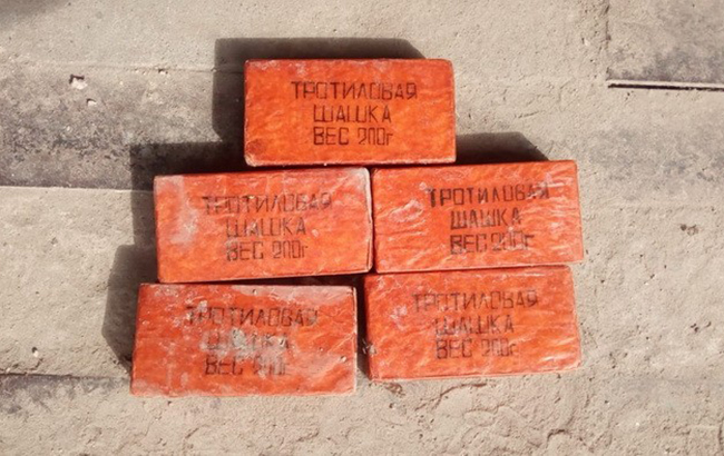 У районі проведення ООС виявили схованку з вибухівкою