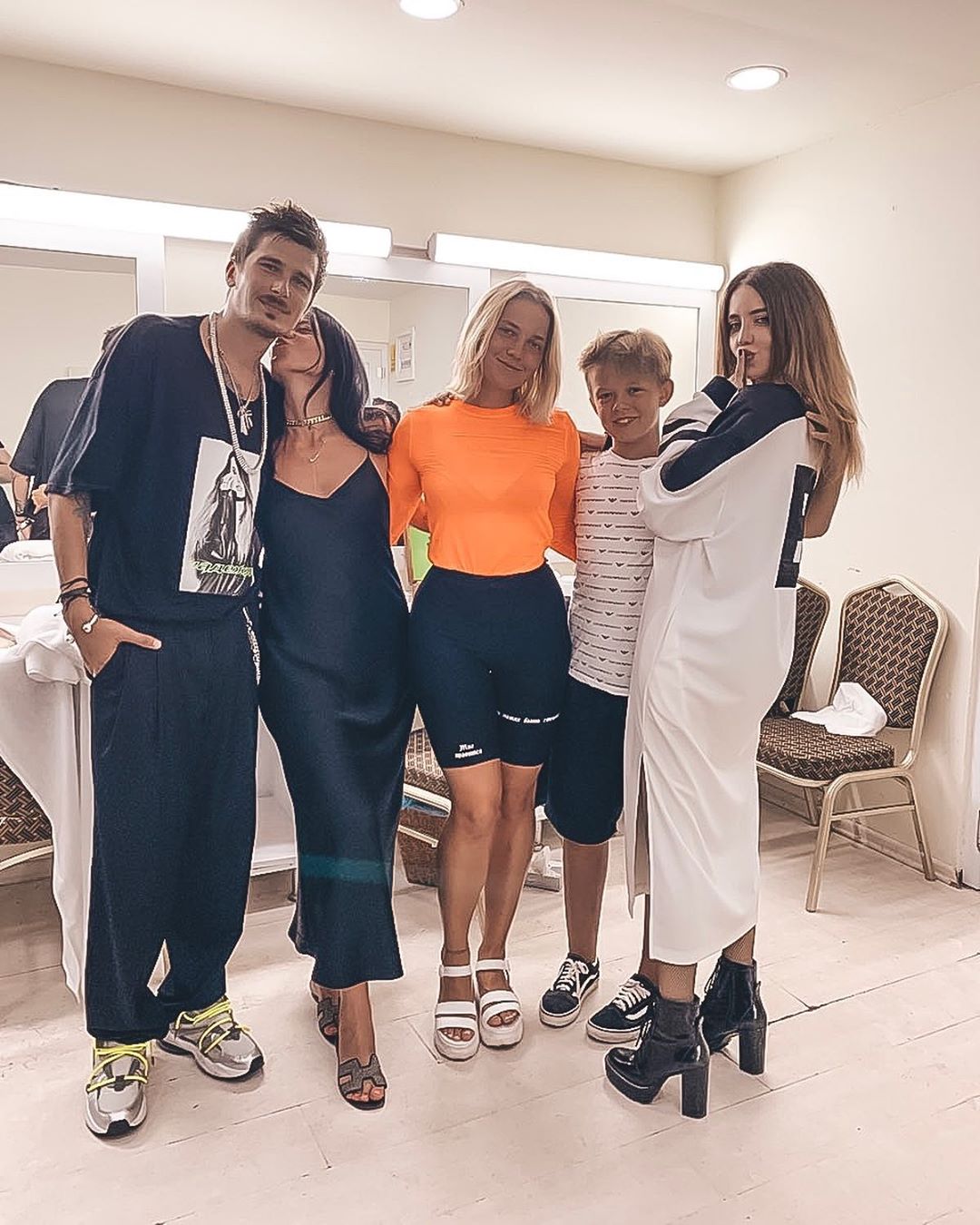 "Прийшли підтримати": Надя Дорофєєва підкорила мережу фото з екс-дружиною і дітьми Потапа