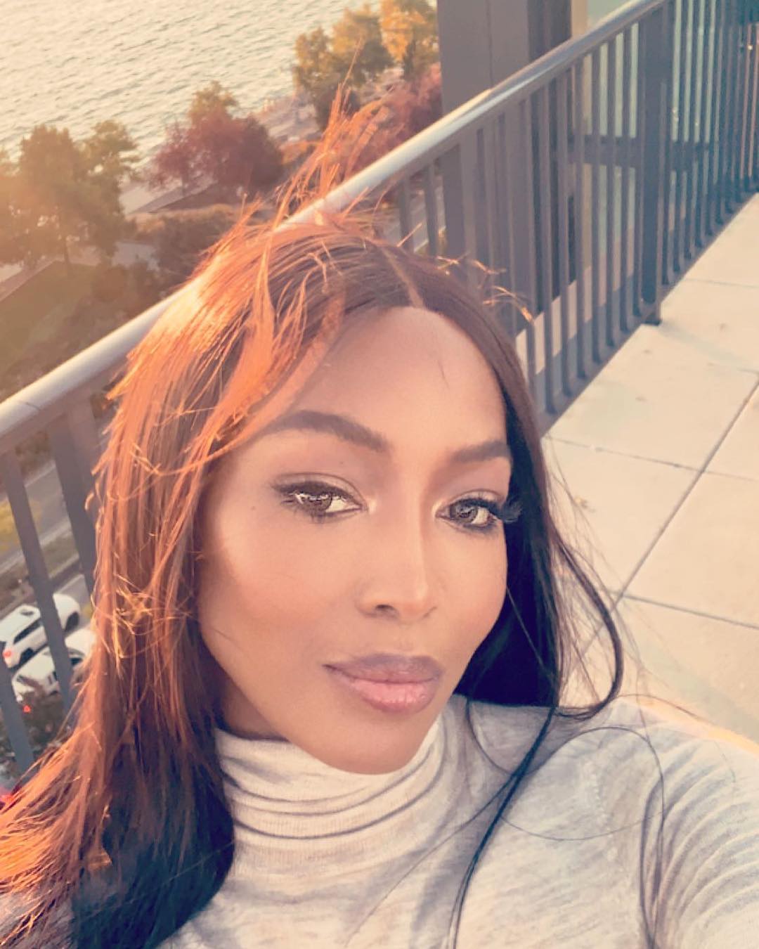 Шикарна: 48-летняя Наоми Кэмпбелл в роскошном &quot;голом&quot; платье сияет на American Icon Awards