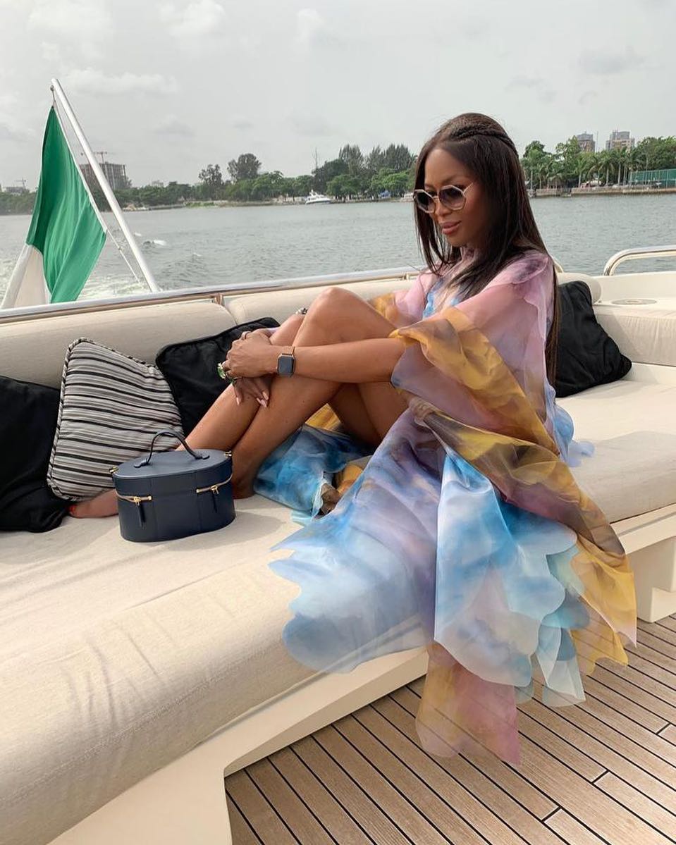 Наомі Кемпбелл в сукні Iris van Herpen