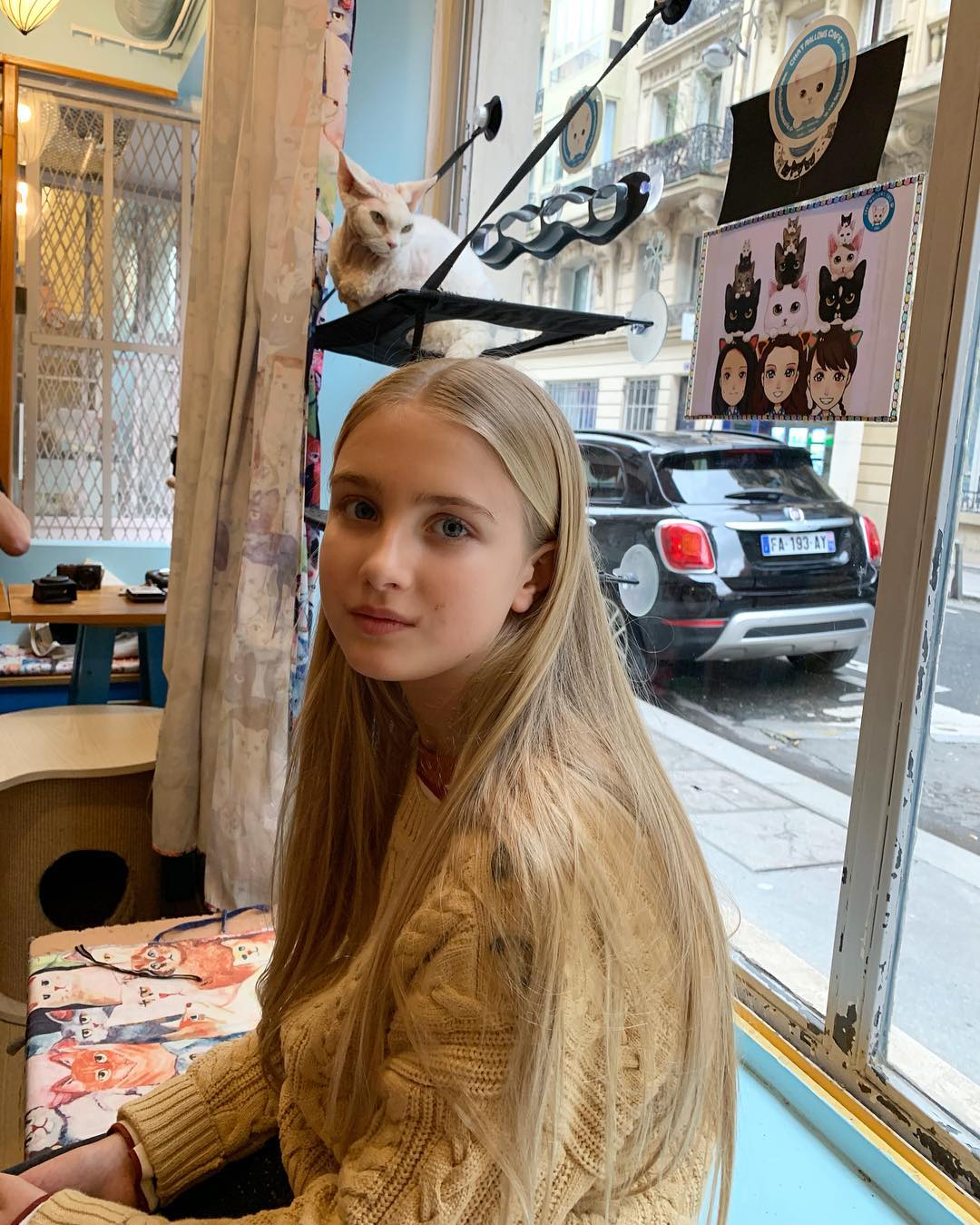 Немов подруги: Наталя Водянова показала 13-річну дочку