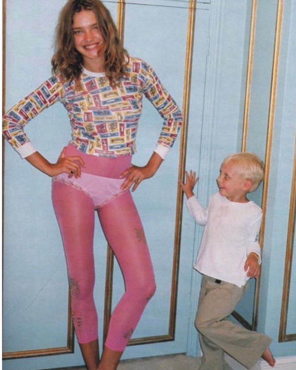 Весь в матір: Наталія Водянова розчулила архівним фото на честь 18-річчя сина