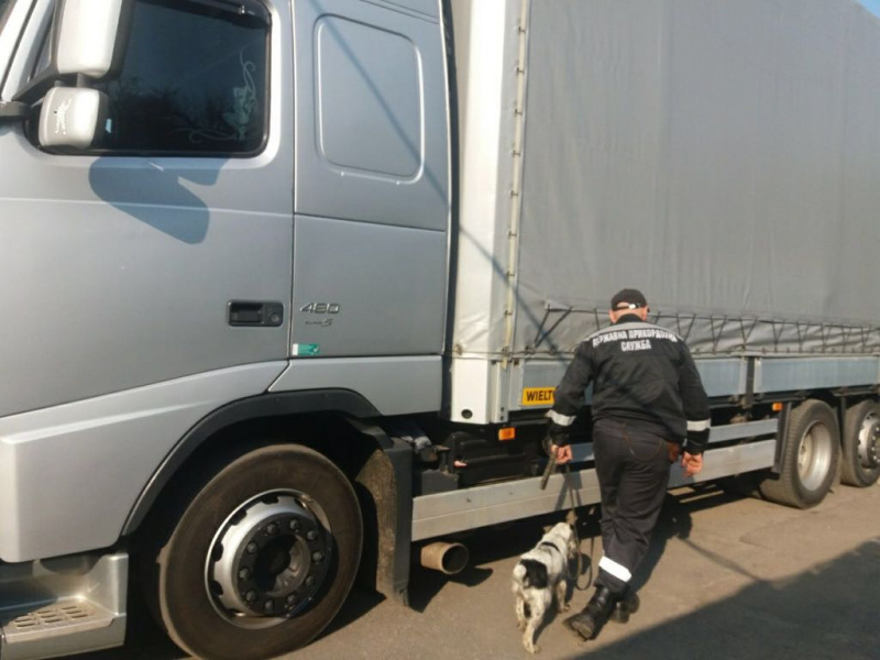 Пограничники задержали двух иностранцев и грузовик, разыскиваемых Интерполом