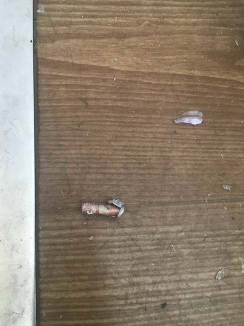 Пограничники показали последствия обстрела КПВВ &quot;Майорское&quot;