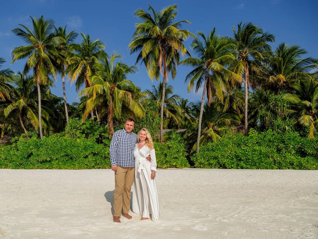 Українська співачка поділилася особистими фото зі святкування весілля на Мальдівах