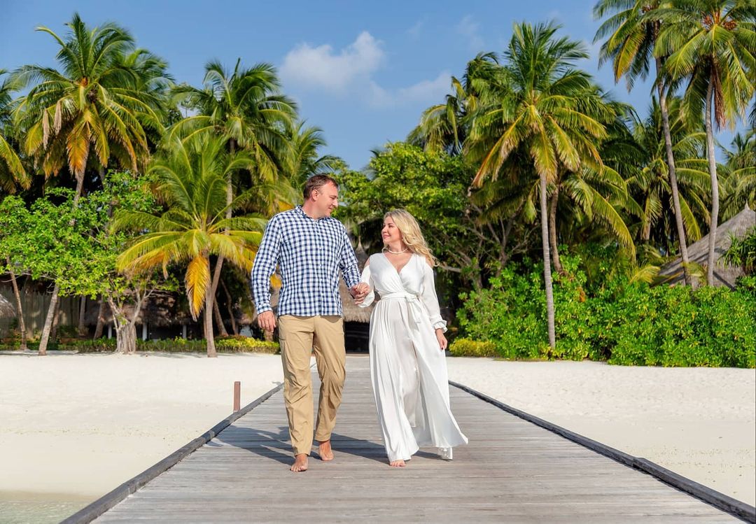 Українська співачка поділилася особистими фото зі святкування весілля на Мальдівах