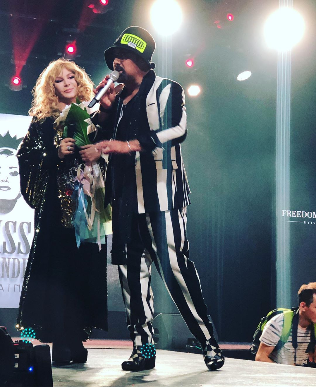 Ирина Билык и Дима Коляденко