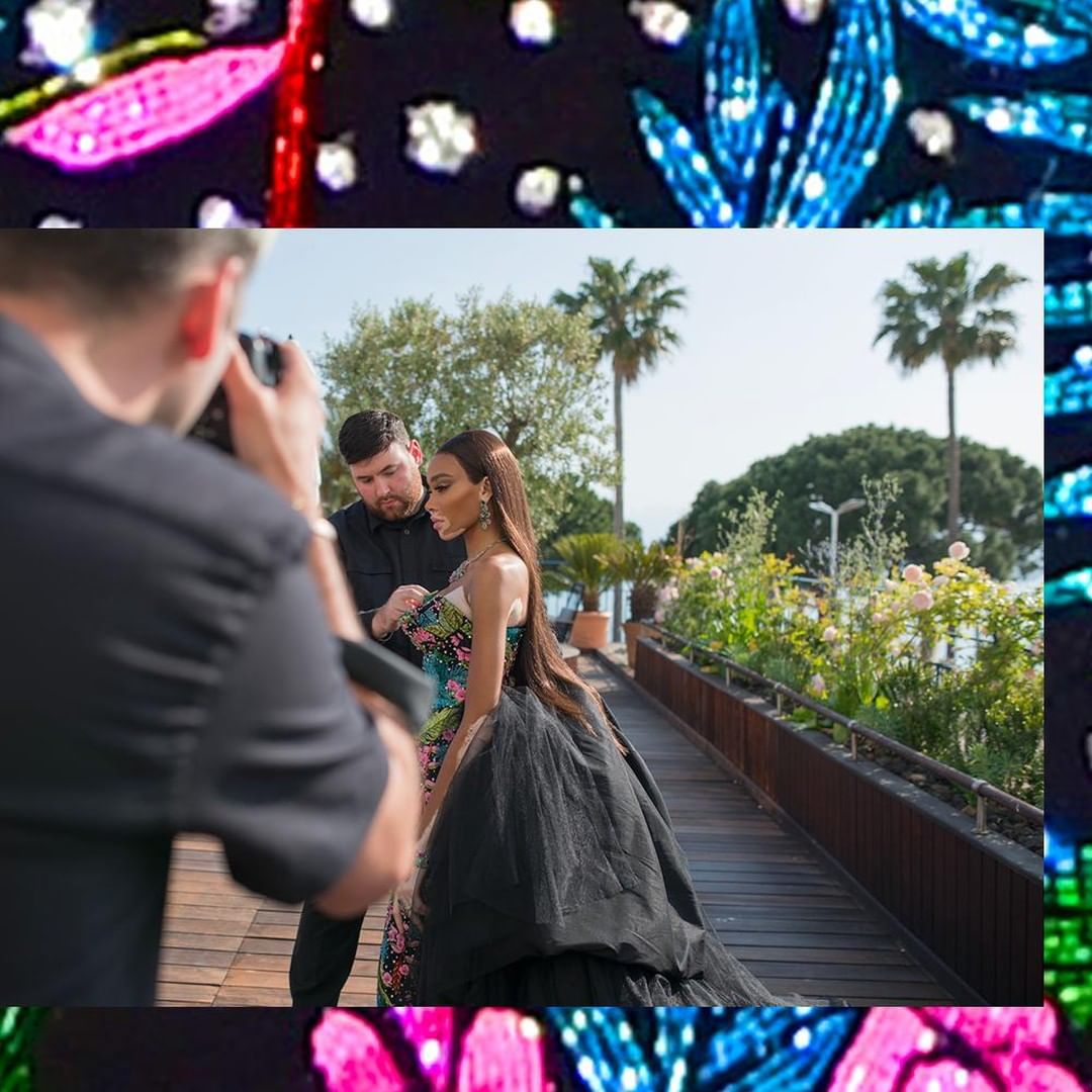 Райская птица: роскошная Винни Харлоу удивила новым красочным образом