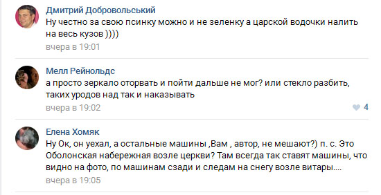 В Києві черговий автохам, паркуючись на тротуарі, ледь не збив собаку