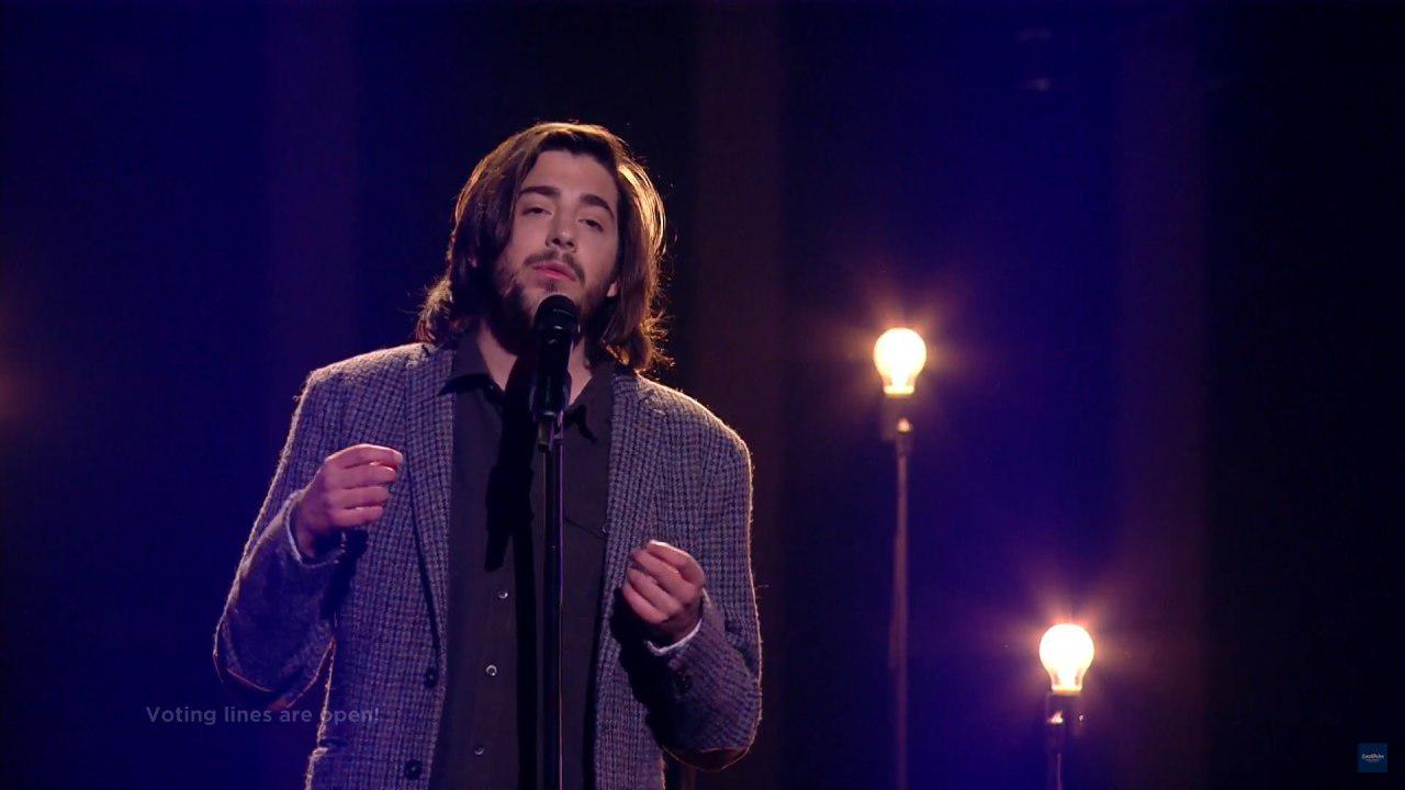 Сальвадор Собрал на сцені Євробачення 2018