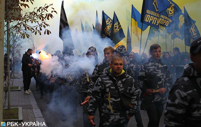 Марш 14 октября 2018