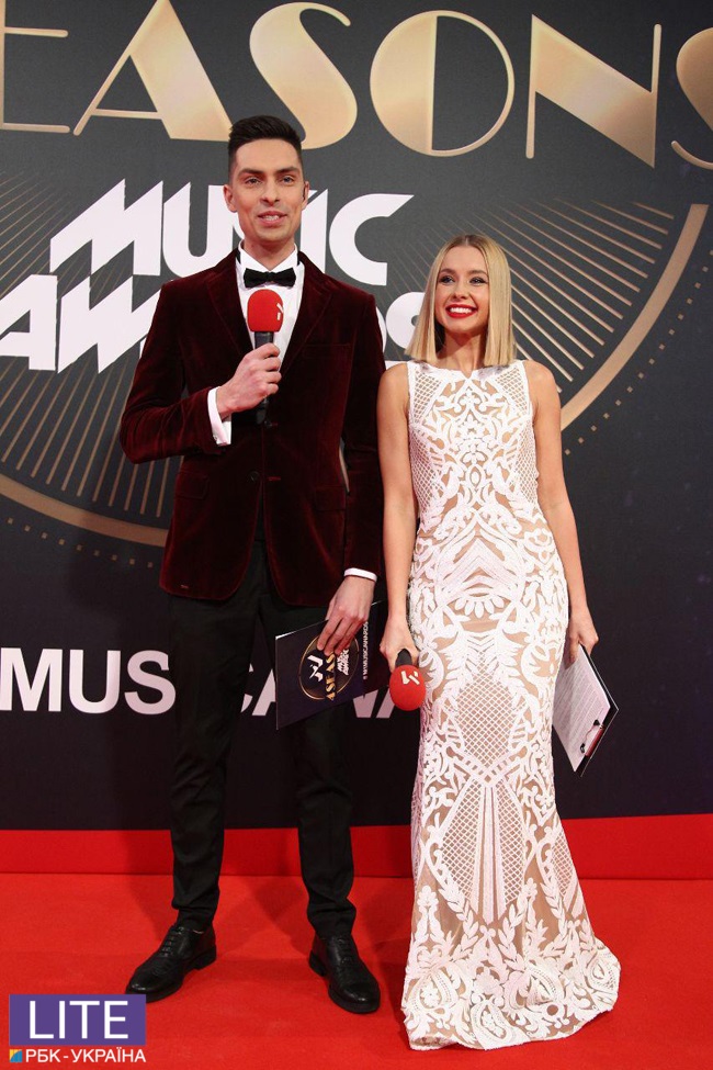 Каменських, Дорофєєва, Джамала: фото з червоної доріжки M1 Music Awards 2018