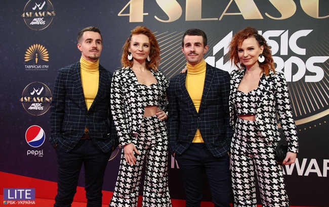 Каменських, Дорофєєва, Джамала: фото з червоної доріжки M1 Music Awards 2018