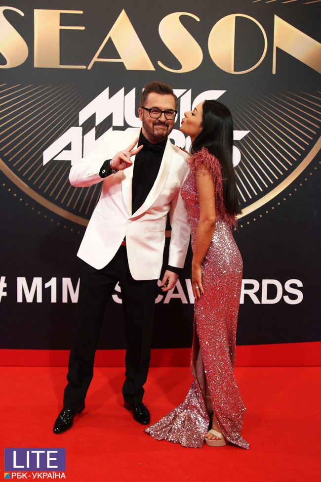 Каменских, Дорофеева, Джамала: фото с красной дорожки M1 Music Awards 2018