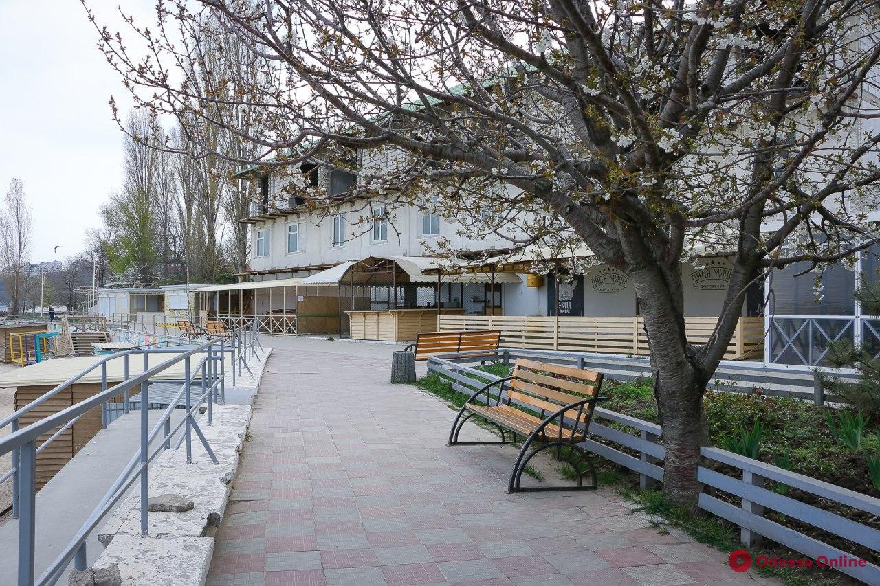В сети появились печальные фото пустых пляжей Одессы