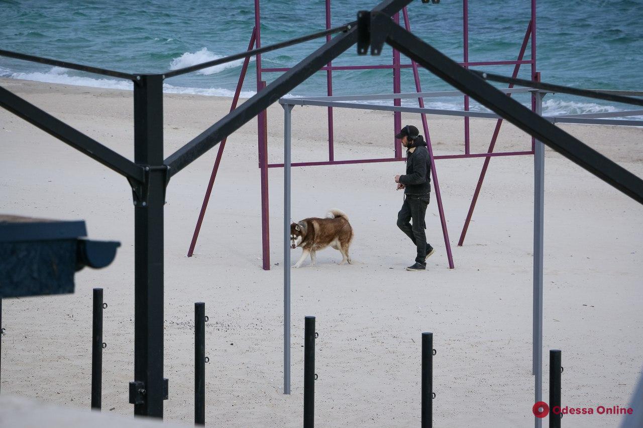 В сети появились печальные фото пустых пляжей Одессы