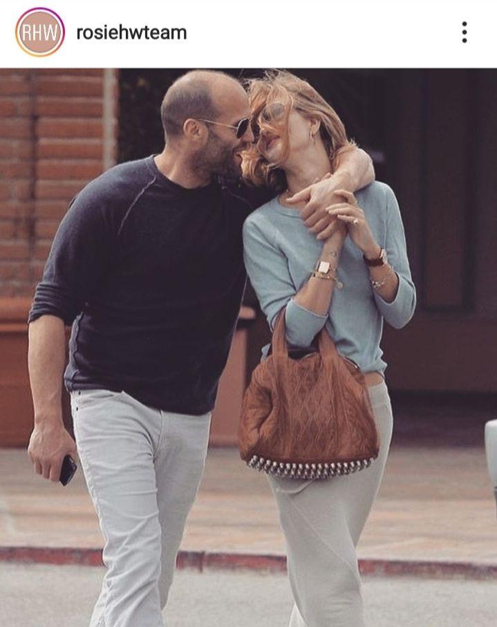 Идеальная пара: Роузи Хантингтон-Уайтли растрогала редкими архивными фото с Джейсоном Стетхэмом