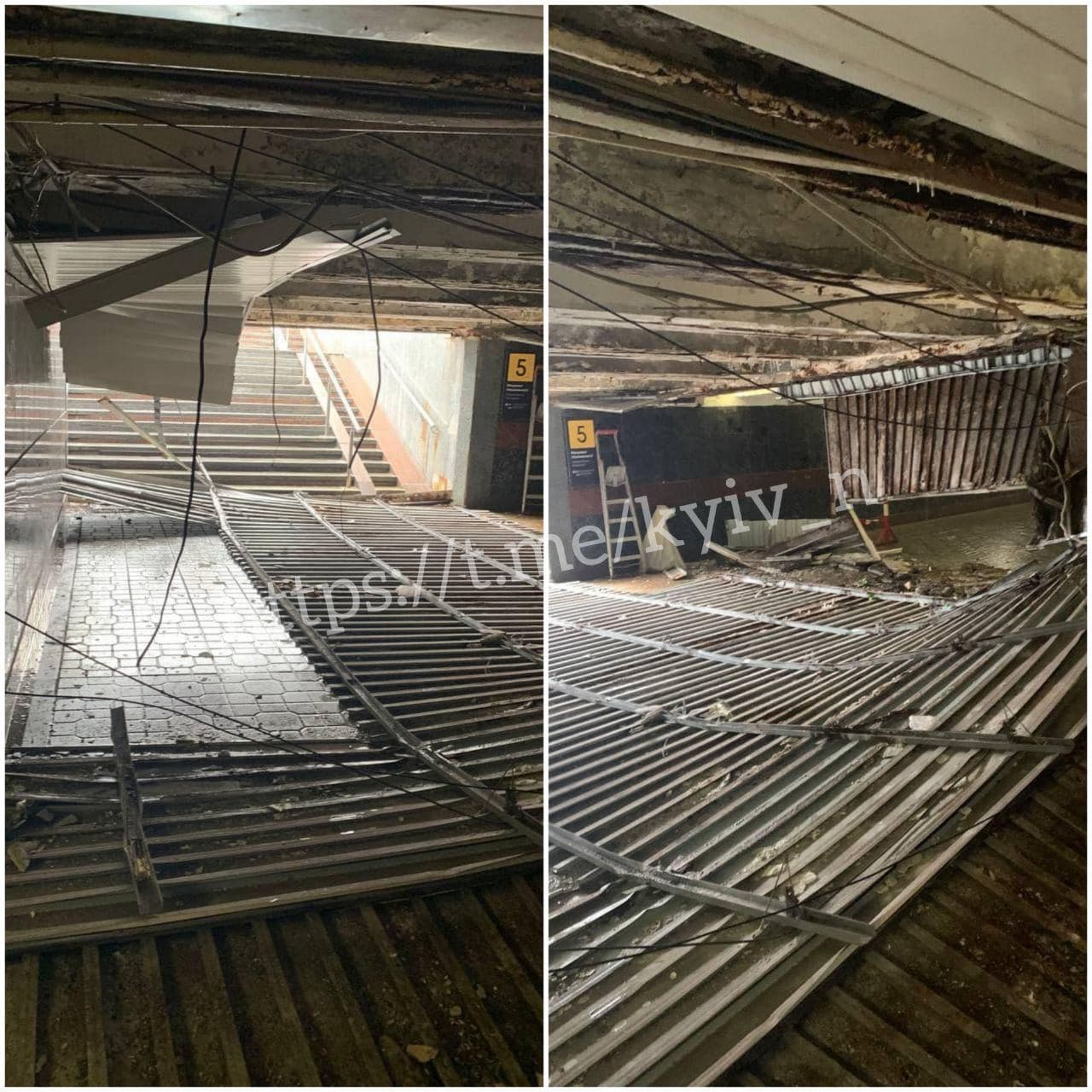 ПП біля метро &quot;Майдан Незалежності&quot;: людей врятувало диво (фото)