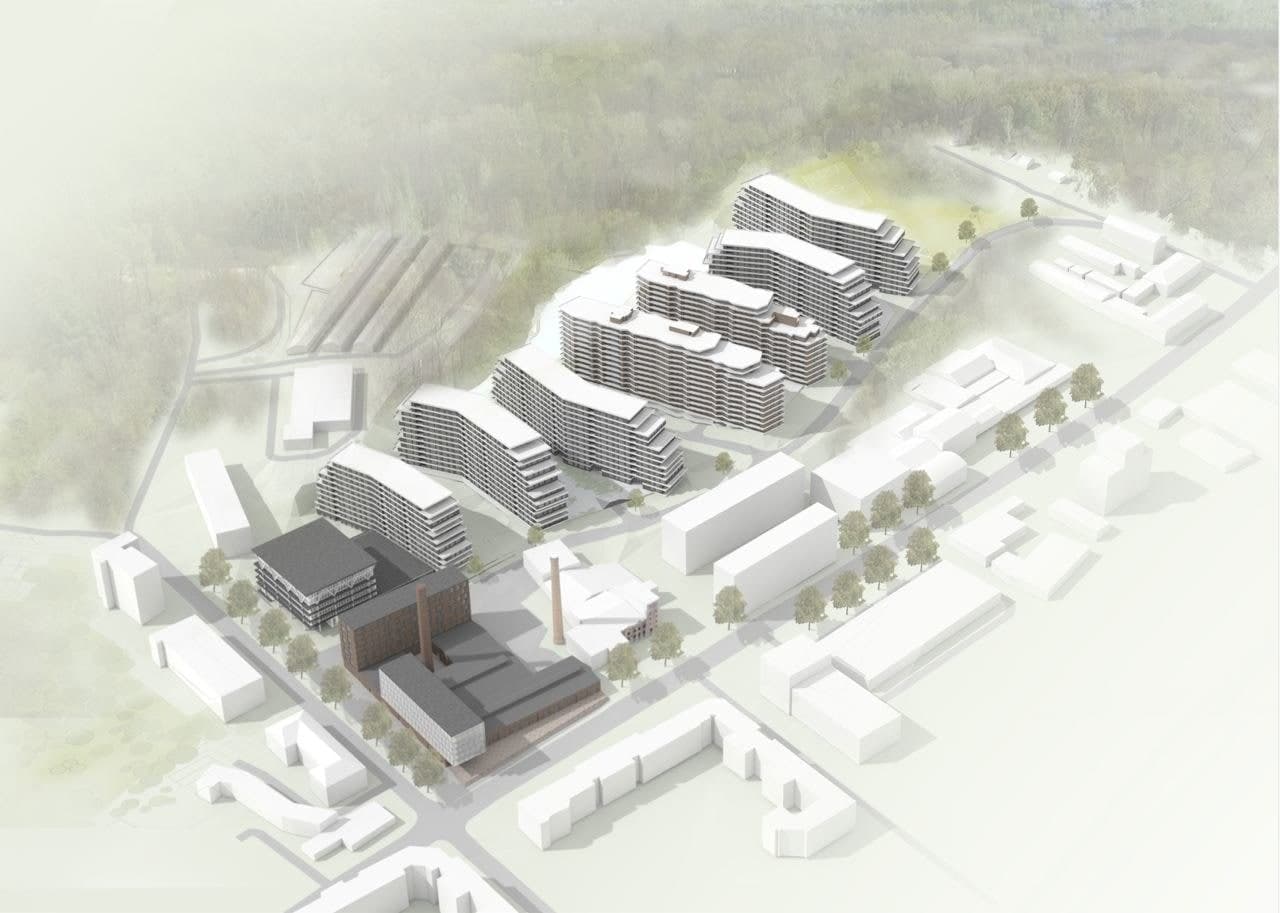 На Подолі проектують мікрорайон &quot;майбутнього&quot;: з басейном і культурним центром (фото)