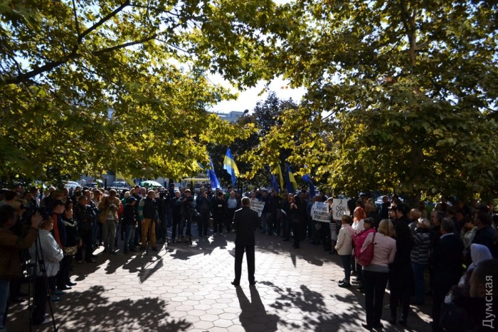 В Одесі під Апеляційним судом сталася бійка