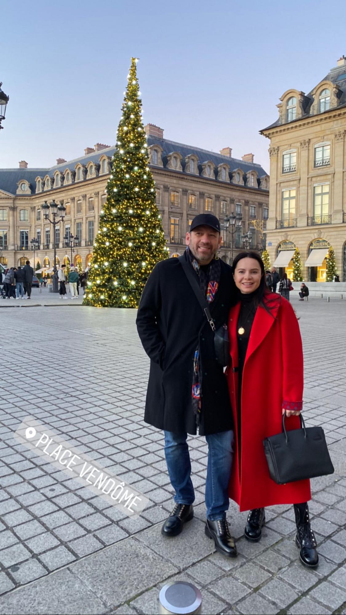 Лілія Подкопаєва зачарувала новорічною романтикою з коханим в Парижі