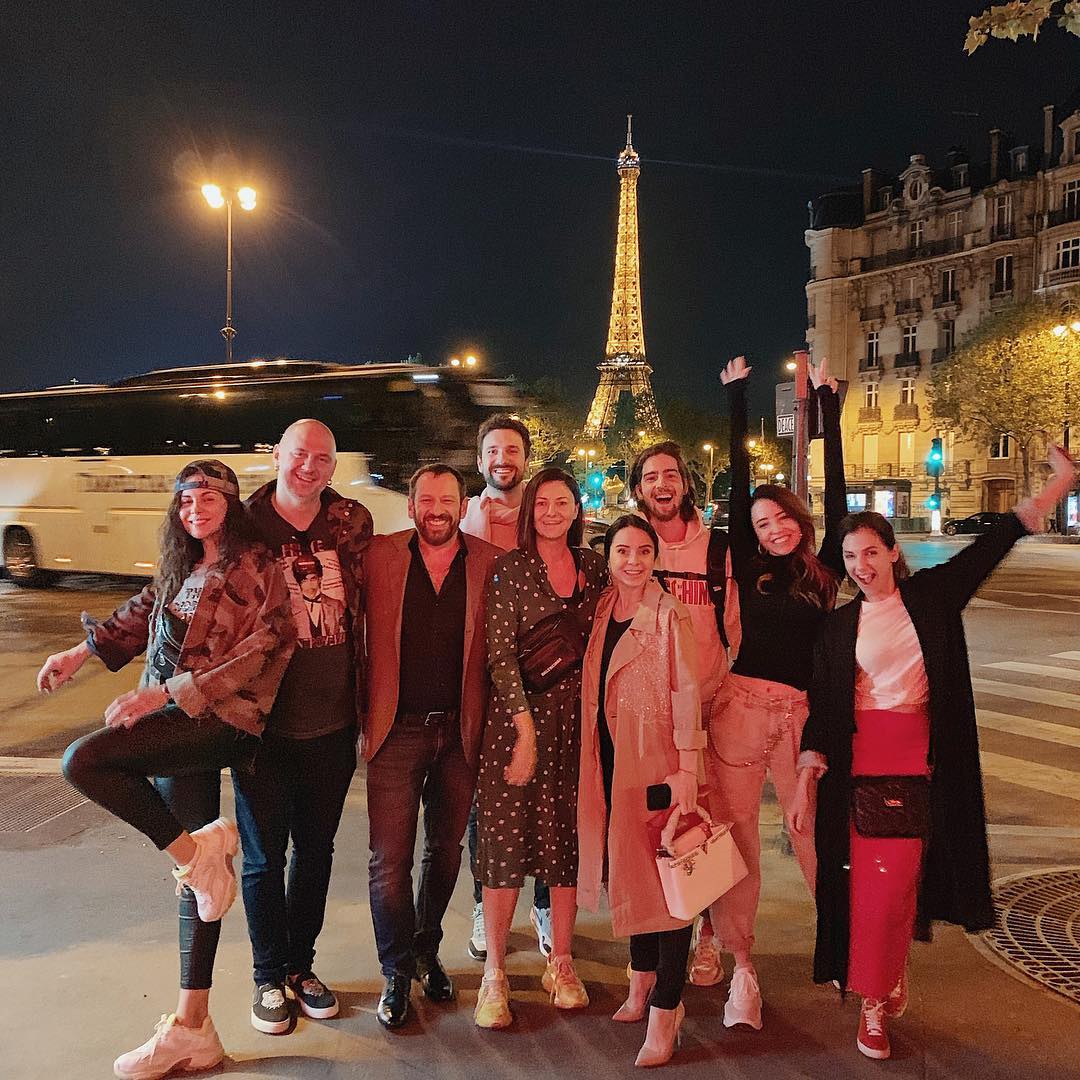 Дорофєєва показала унікальні кадри з Парижа з Потапом та Каменских