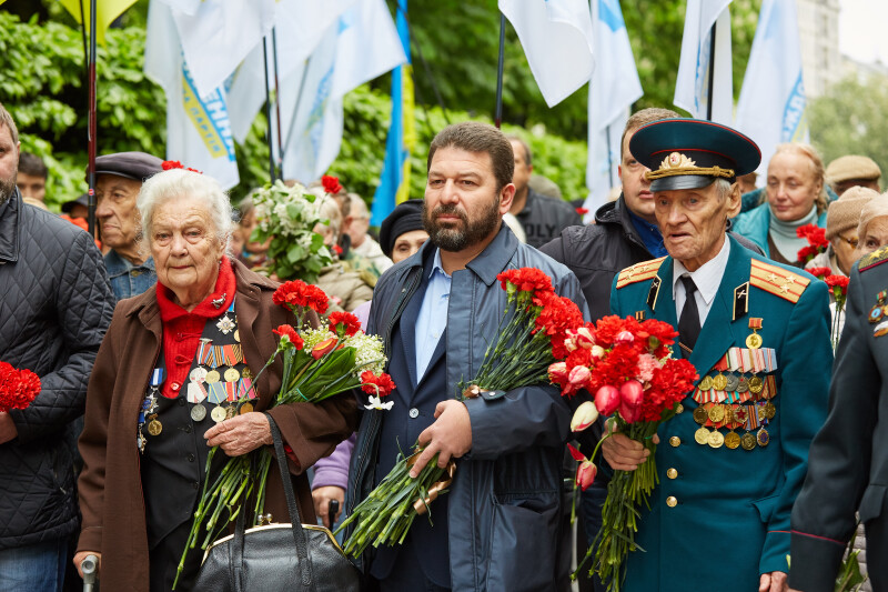 Депутати "Відродження" взяли участь в урочистостях до Дня перемоги