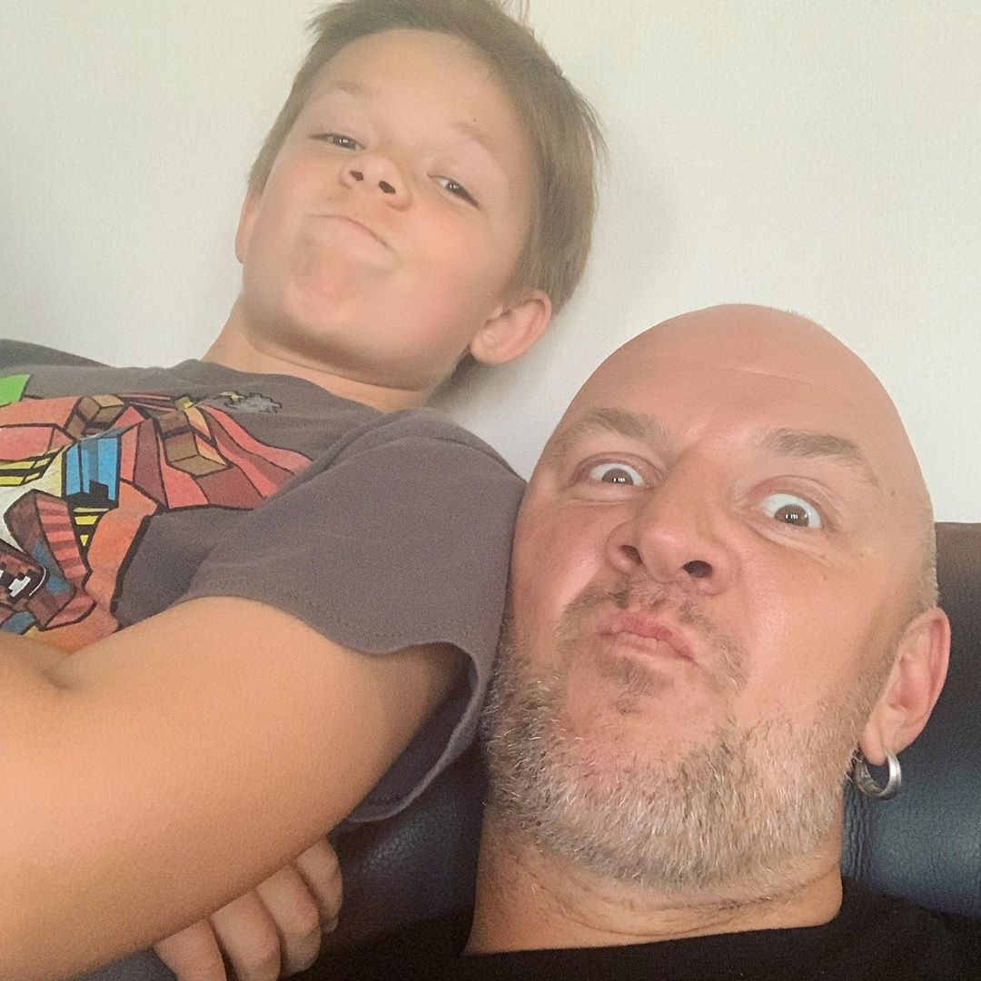 Потап с сыном 