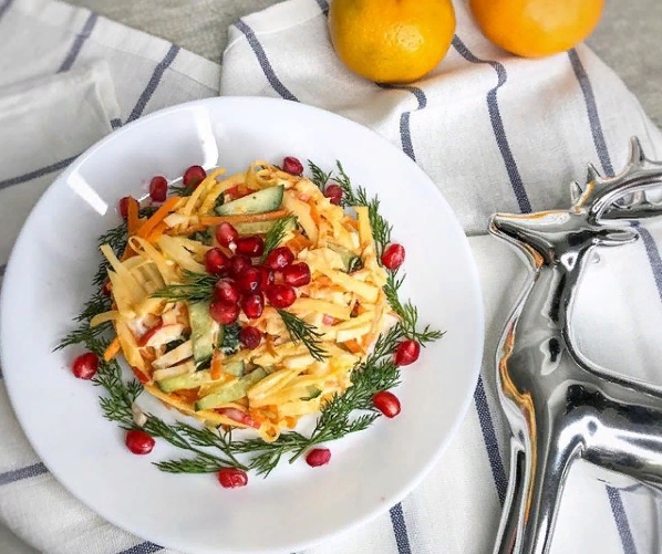 Салат с крабовыми палочками