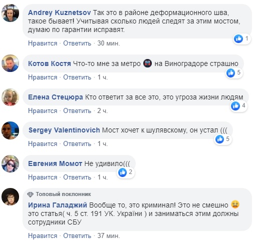 З'явилися тріщини: у Києві новий міст викликає побоювання у людей