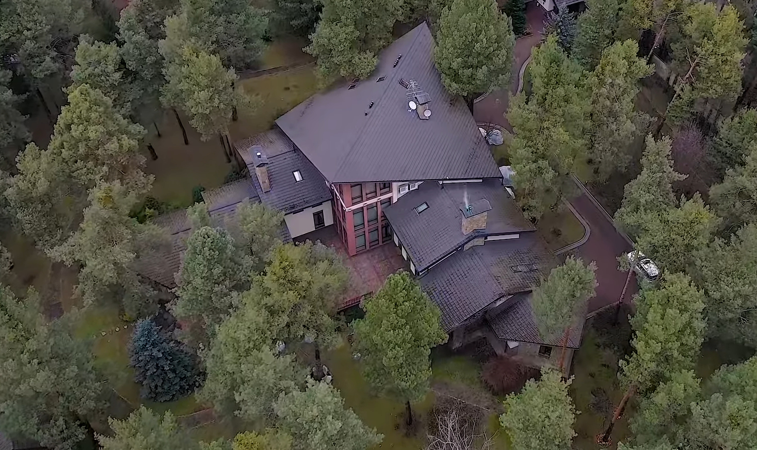 Роскошный особняк Ротару в сосновой роще под Киевом показали на видео