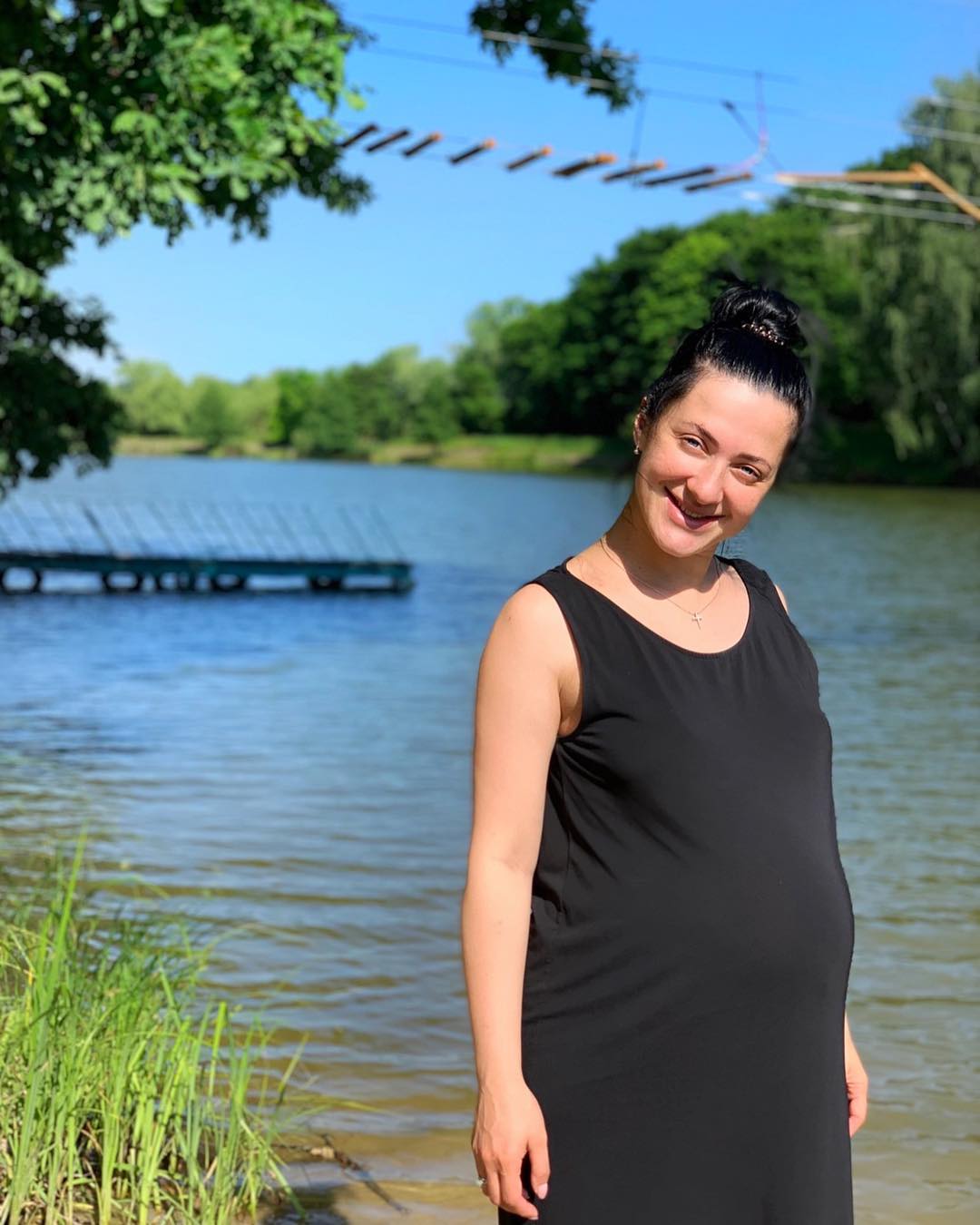 "На старте": беременная Снежана Бабкина показала фото из роддома