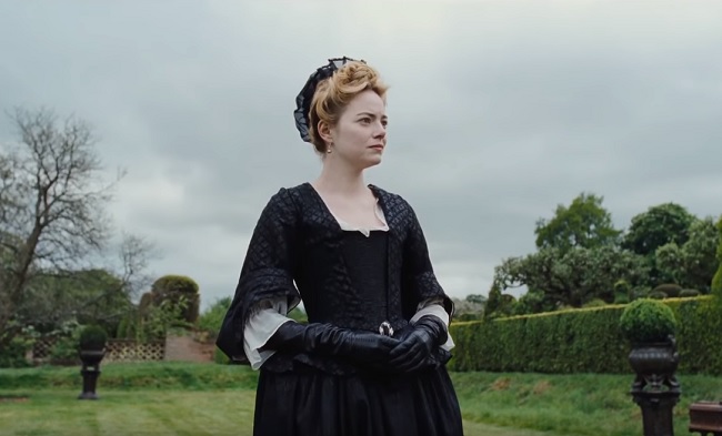 Эмма Стоун в фильме "Фаворитка"