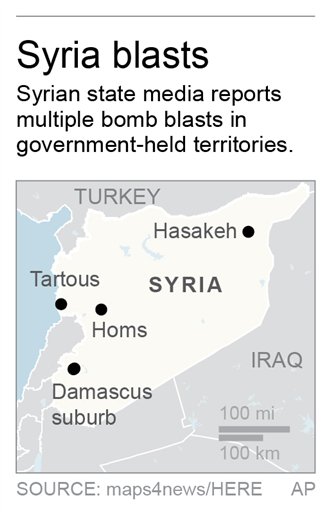Взрывы в Сирии: количество жертв выросло до 38