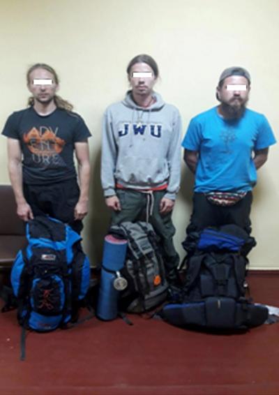 Пограничники задержали троих сталкеров в зоне отчуждения