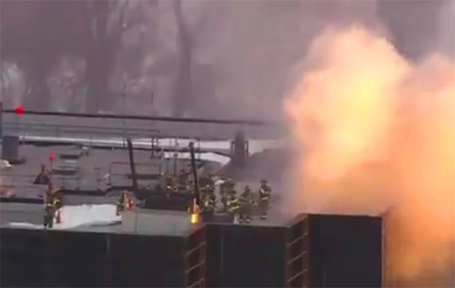 В Нью-Йорке загорелось здание Trump Tower, есть пострадавшие