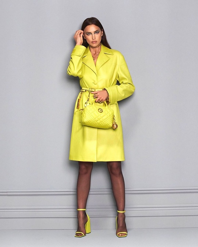 Взять на заметку: Ирина Шейк показала безупречный total look в трендовом оттенке весны