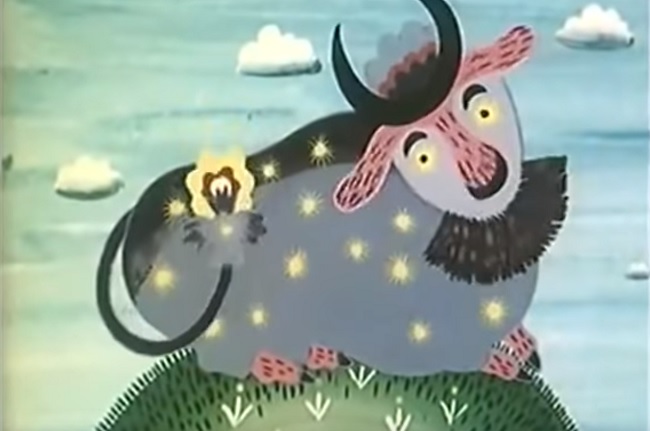  Кадр з програми "Вечірня казка"