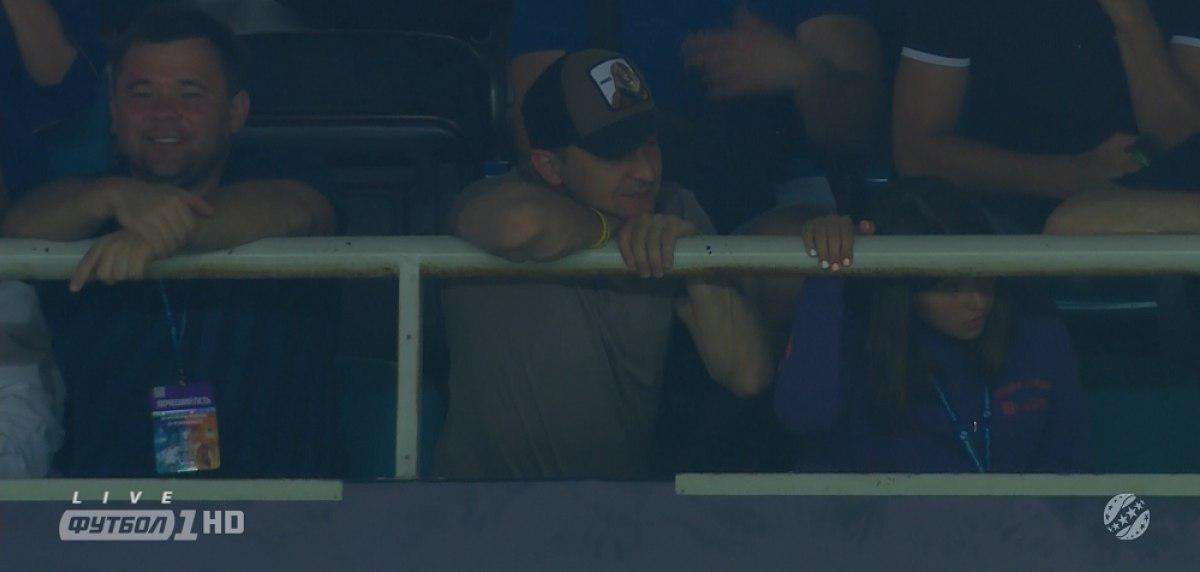 Зеленський відвідав матч Динамо-Шахтар в Одесі: за кого вболівав президент