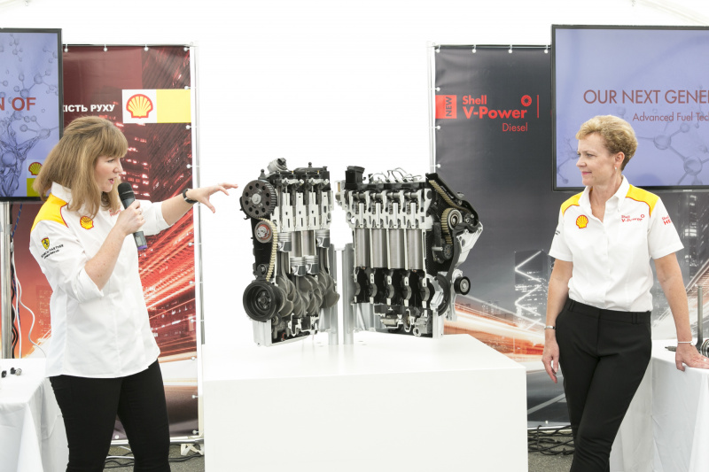 На ЗаПАЛЬНОМУ ШОУ від Shell побувала команда Scuderia Ferrari Формули 1