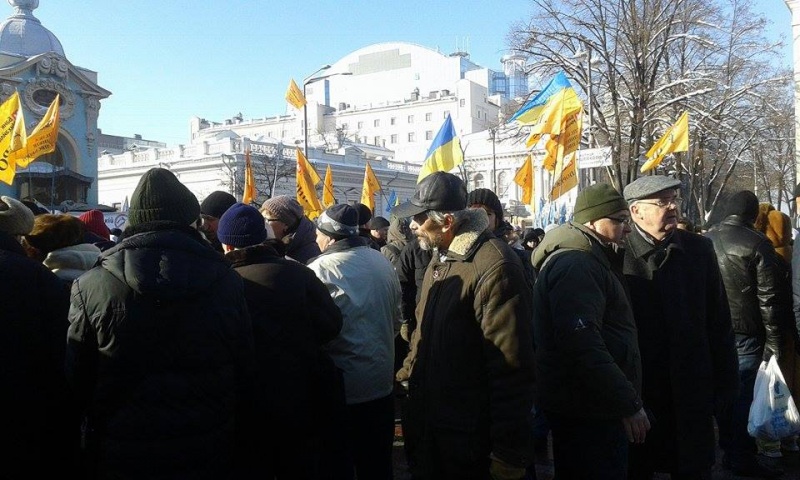 Протести в Києві: частина мітингувальників не знають, проти чого вони вийшли